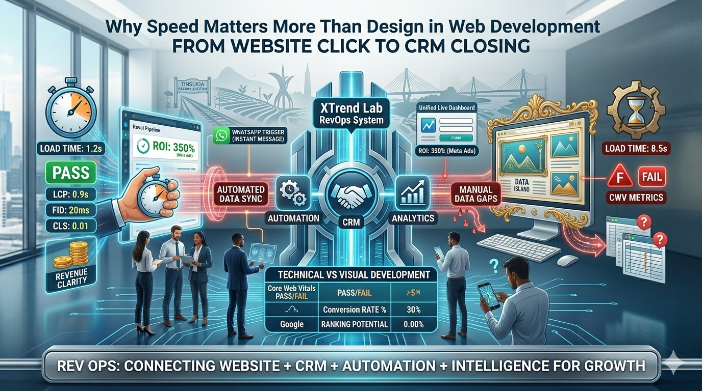 Why Speed Matters More Than Design in Web Development